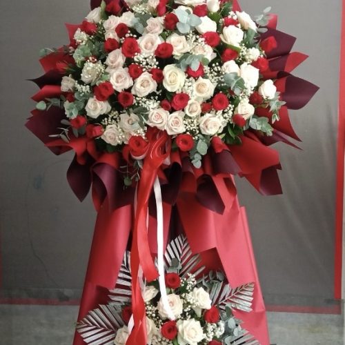 hoa tươi long đất