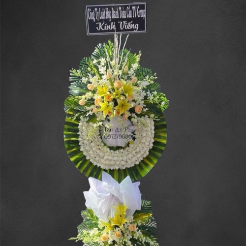 Hoa chia buồn - hoa viếng #HCB09