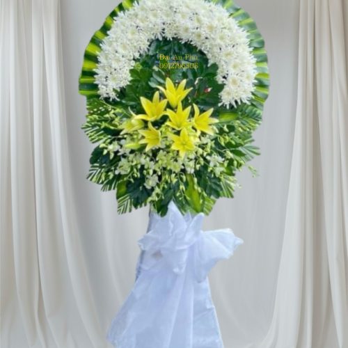 Hoa chia buồn - hoa viếng #HCB05