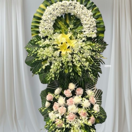 Hoa chia buồn - hoa viếng #HCB15