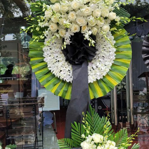 hoa viếng đám tang tại phường tân hải phú mỹ